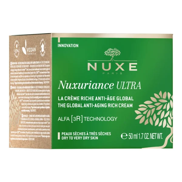 NUXE Nuxuriance Ultra bogaty krem do twarzy przeciwstarzeniowy na dzień, 50 ml - obrazek 3