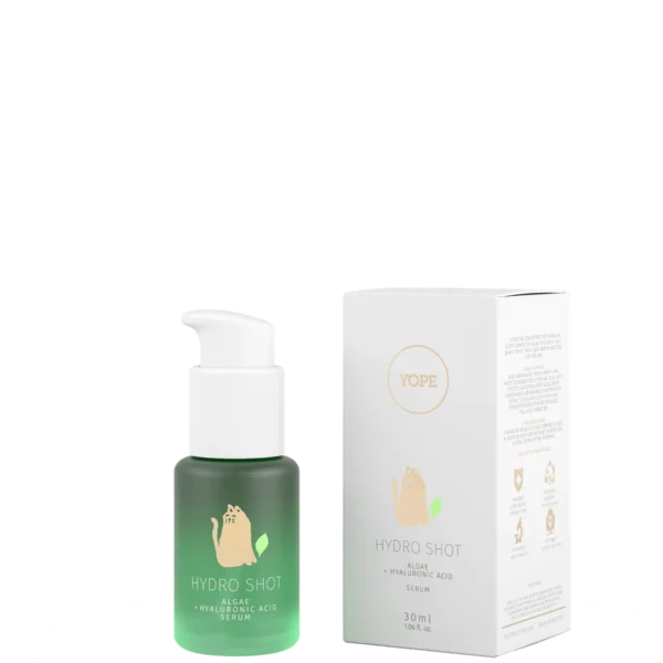 YOPE Hydro Shot serum do twarzy z algami i kwasem hialuronowym, 30 ml