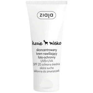 Ziaja Kozie Mleko skoncentrowany krem nawilżający fotoochronny SPF 20, 50 ml
