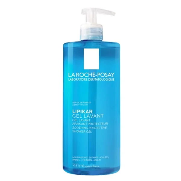 La Roche-Posay Lipikar Gel Levant 750 ml, kojący żel do mycia twarzy i ciała - obrazek 2