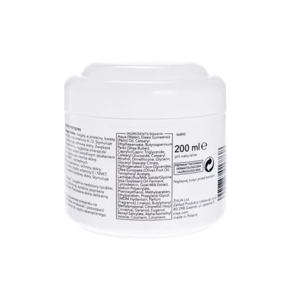 Ziaja Kozie Mleko regeneracyjne masło do ciała, 200 ml - obrazek 2