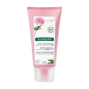 Klorane odżywka do wrażliwej skóry głowy z organiczną piwonią, 150 ml