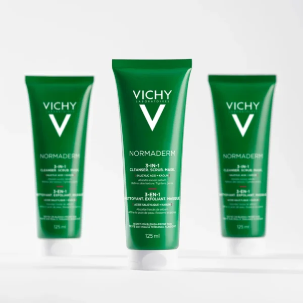 Vichy Normaderm preparat oczyszczający 3w1, 125 ml - obrazek 5