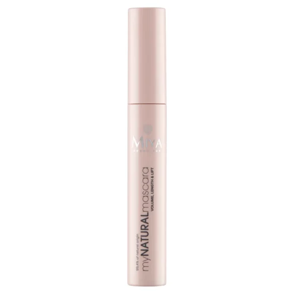 Miya myNATURALmascara naturalne wydłużenie, objętość i podkręcenie, 10 ml