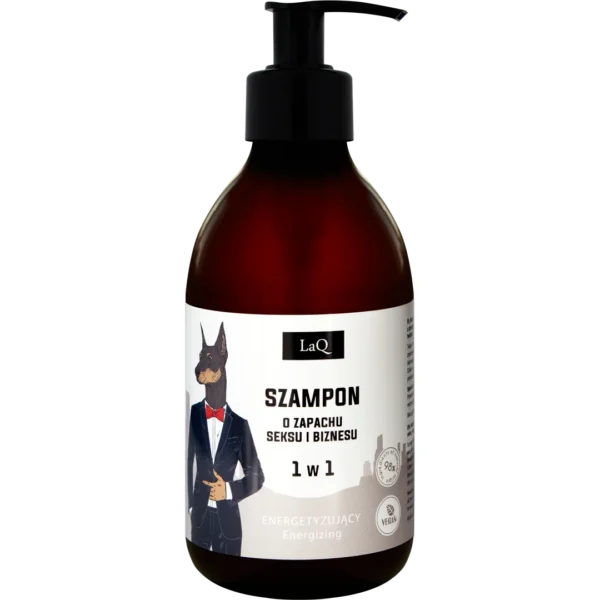 LaQ Doberman szampon dla facetów 1w1, 300 ml
