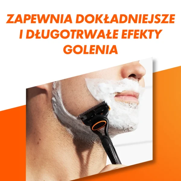 Gillette Fusion5 maszynka do golenia z 2 wymiennymi ostrzami dla mężczyzn, 1 szt. - obrazek 4