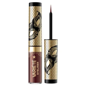 Eveline Cosmetics Variete Kolorowy eyeliner w kałamarzu nr 02 Shiny Brown, 4 ml