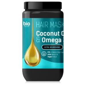 BIO Naturell odżywcza maska do włosów z olejem kokosowym i omega-3, 946 ml