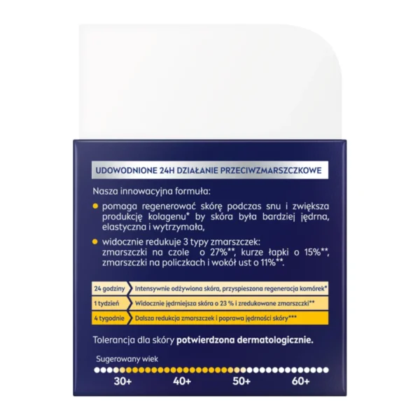 Nivea Q10 Ujędrnienie przeciwzmarszczkowy krem do twarzy na noc, 50 ml - obrazek 5