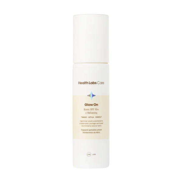 Health Labs Care Glow On krem SPF 50+ z melaniną, 50 ml