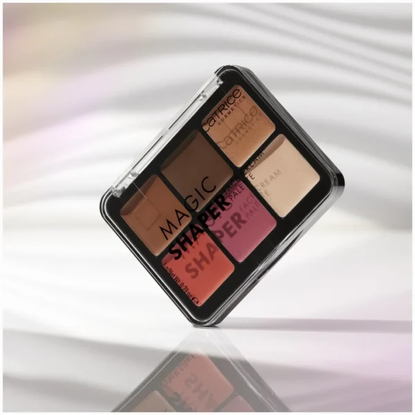 Catrice Paleta do makijażu twarzy Magic Shaper Face Cream Palette, 010, 6g - obrazek 3