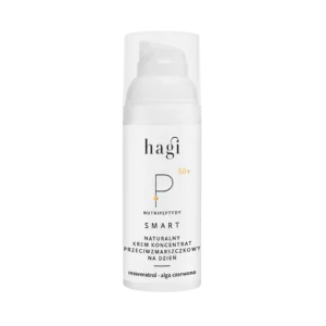 Hagi Smart P naturalny krem koncentrat przeciwzmarszczkowy na dzień z nutripeptydami, 50 ml