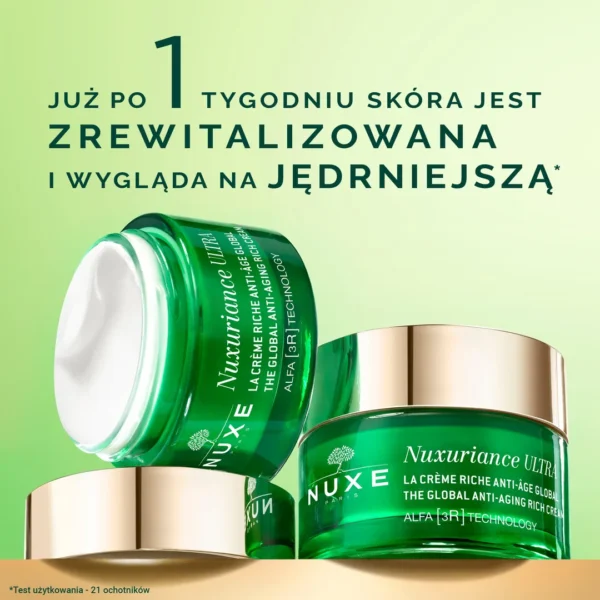 NUXE Nuxuriance Ultra bogaty krem do twarzy przeciwstarzeniowy na dzień, 50 ml - obrazek 5
