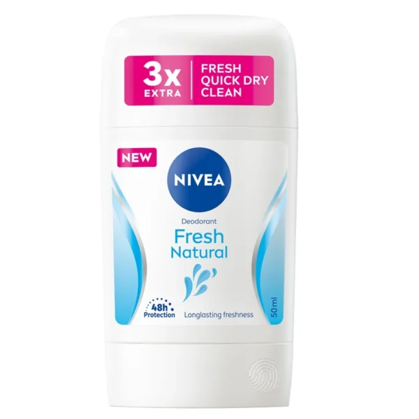 Nivea Fresh Natural dezodorant w sztyfcie, 50 ml