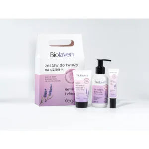 Biolaven zestaw do twarzy na dzień (torebka) 150 ml + 50 ml + 15 ml
