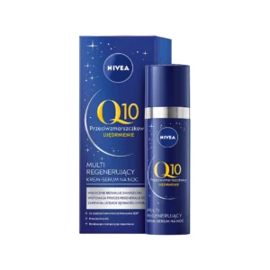 Nivea Q10 Ujędrnienie multiregenerujący krem-serum na noc, 30 ml
