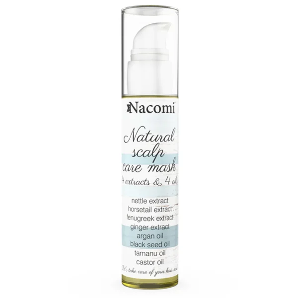 Nacomi naturalna maska do pielęgnacji skóry głowy, 50 ml