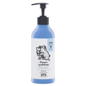 YOPE żel pod prysznic drzewo sandałowe, szafran, patchouli, 400 ml