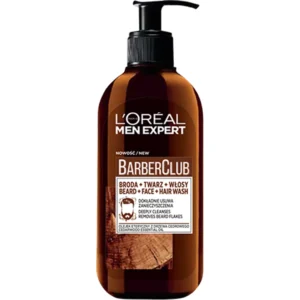 L`Oreal Men Expert Barber Club żel do mycia brody, twarzy i włosów, 250 ml