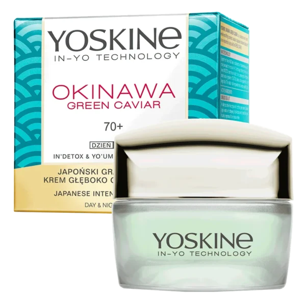 Yoskine Okinawa Green Caviar krem na dzień i noc 70+, 50 ml