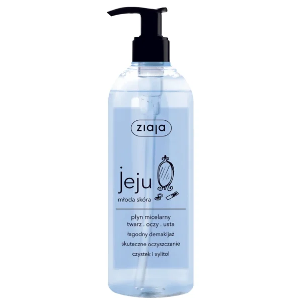 Ziaja Jeju płyn micelarny do twarzy, oczu i ust, 390 ml