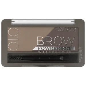 CATRICE Brow Powder Set Waterproof zestaw do stylizacji brwi 010 Ash Blond, 4 g