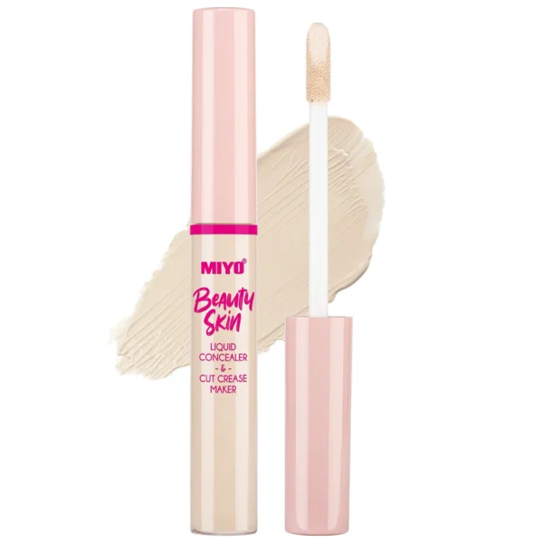 MIYO Beauty Skin Liquid Concealer & Cut Crease Maker płynny korektor nr 01 Hello Cream, 7 ml