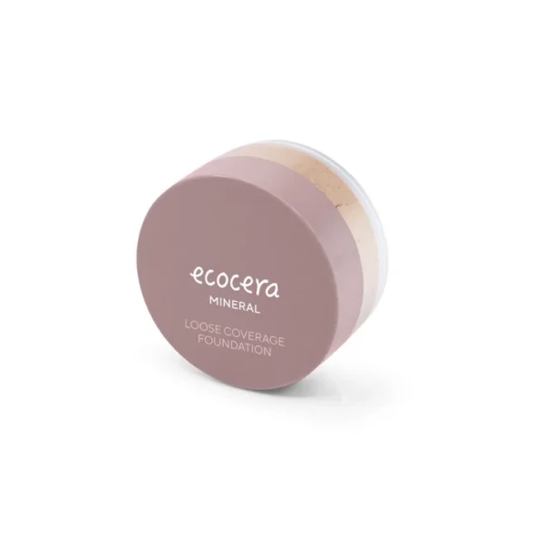 Ecocera Mineral sypki podkład mineralny kryjący, W1 – Lisbona ciepły, 4 g - obrazek 3