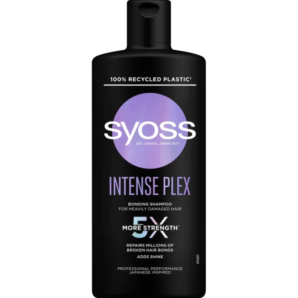 Syoss Intense Plex szampon do włosów zniszczonych, 440 ml