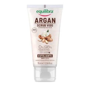 Equilibra Arganowy peeling do twarzy złuszczający, 75 ml