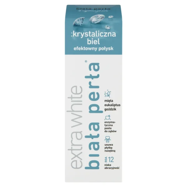 Biała Perła Krystaliczna Biel, pasta wybielająca do zębów, 75 ml