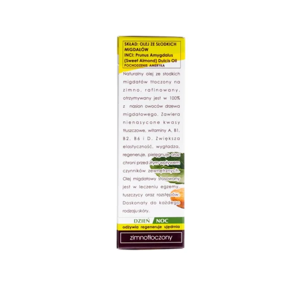 Etja naturalny olej ze słodkich migdałów, 50 ml - obrazek 3
