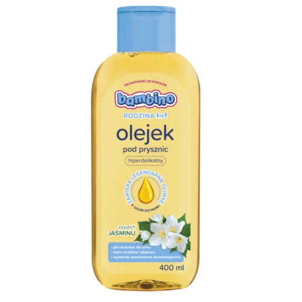 Bambino Rodzina olejek pod prysznic jaśminowy, 400 ml - obrazek 3