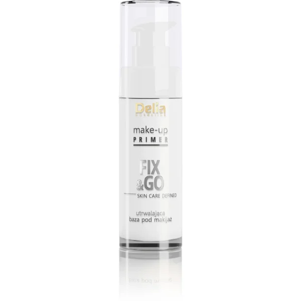 Delia Long Matt Clear matująca baza pod makijaż biała, 30 ml
