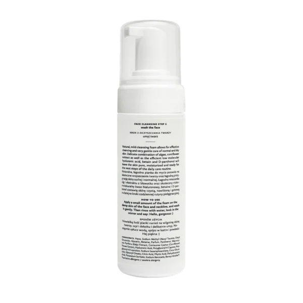 Hagi łagodna oczyszczająca pianka do mycia twarzy, 150 ml - obrazek 3