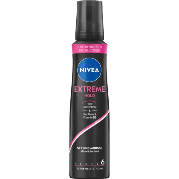 Nivea Extreme Hold pianka do włosów, 150 ml - obrazek 2