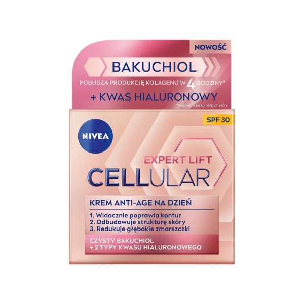 Nivea Cellular Expert Lift przeciwzmarszczkowy krem do twarzy z kwasem hialuronowym na dzień, 50 ml