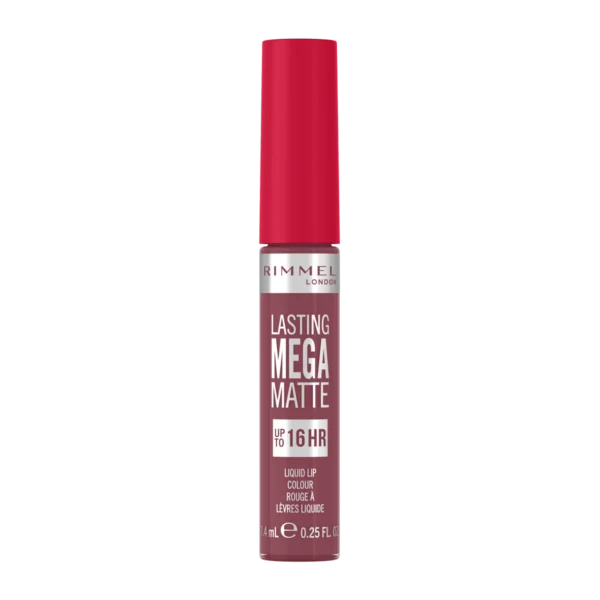 Rimmel Lasting Mega Matte płynna pomadka do ust nr 900 Ravishing Rose, 7,4 ml
