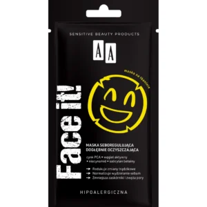AA FACE IT! Maska seboregulująca dogłębnie oczyszczająca, 18 ml