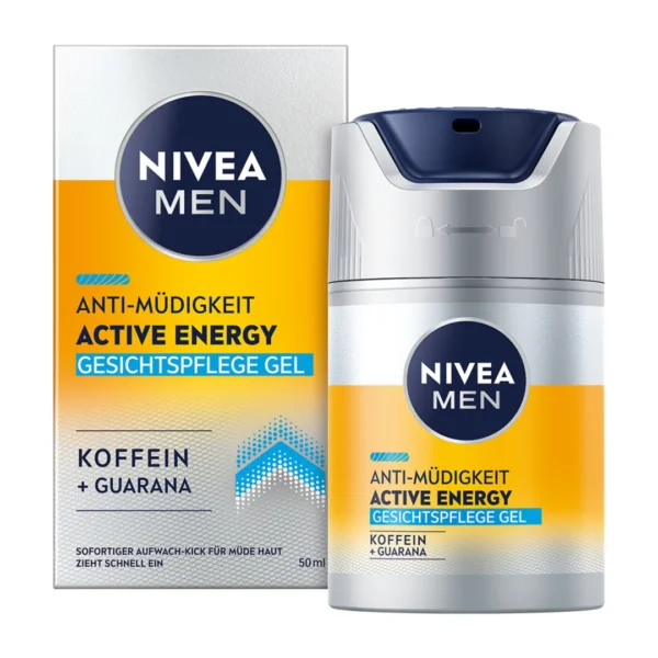 Nivea Men Active Energy energetyzujący krem-żel do twarzy, 50 ml - obrazek 3