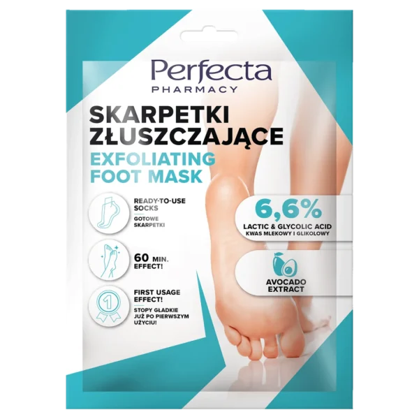 Perfecta Pharmacy skarpetki złuszczające, 1 para