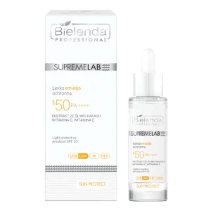 Bielenda Supremelab Sun Protect Lekka emulsja ochronna SPF 50, 30 ml