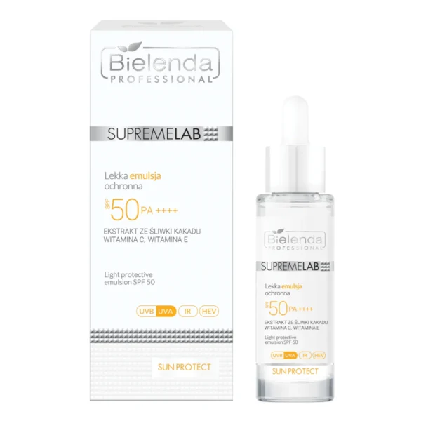 Bielenda Supremelab Sun Protect Lekka emulsja ochronna SPF 50, 30 ml