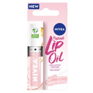 Nivea Caring Lip Oil pielęgnujący olejek do ust Clear Glow, 5,5 ml
