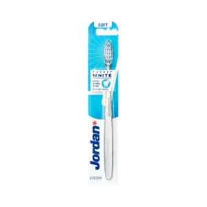 Jordan Target White Soft szczoteczka do zębów miękka, 1 szt.
