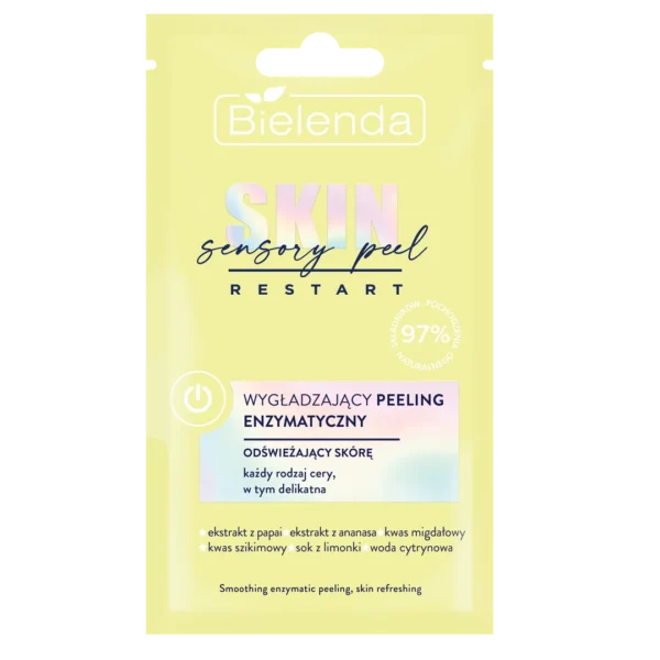 Bielenda Skin Restart Sensory Peel wygładzający peeling enzymatyczny, 8 g