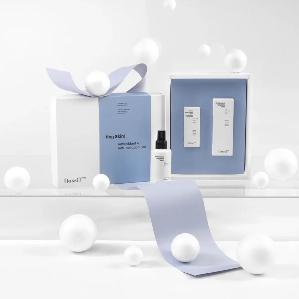 Iossi Hey Skin! Antioxidant & Anti-pollution Set zestaw mgiełka i serum do twarzy, 100 ml+ 30 ml - obrazek 4