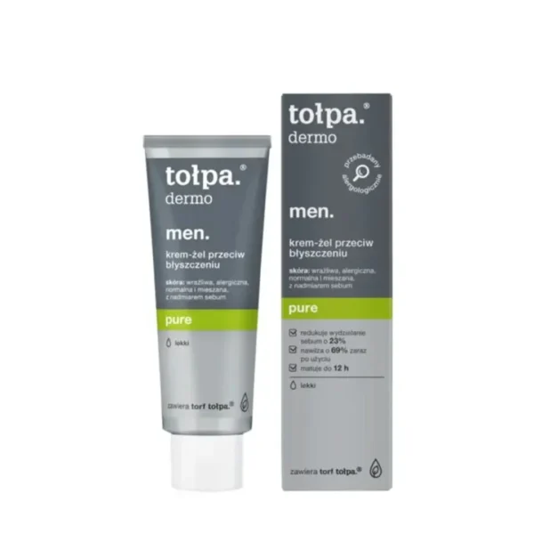 Tołpa Dermo Men Pure matujący krem-żel, 40 ml