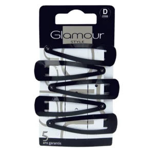 Glamour spinki do włosów pyki duże, 5 szt.