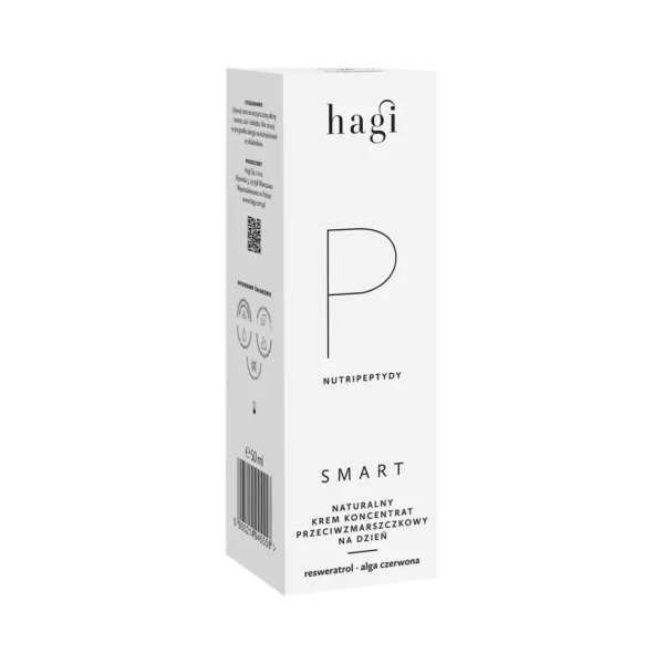 Hagi Smart P naturalny krem koncentrat przeciwzmarszczkowy na dzień z nutripeptydami, 50 ml - obrazek 6